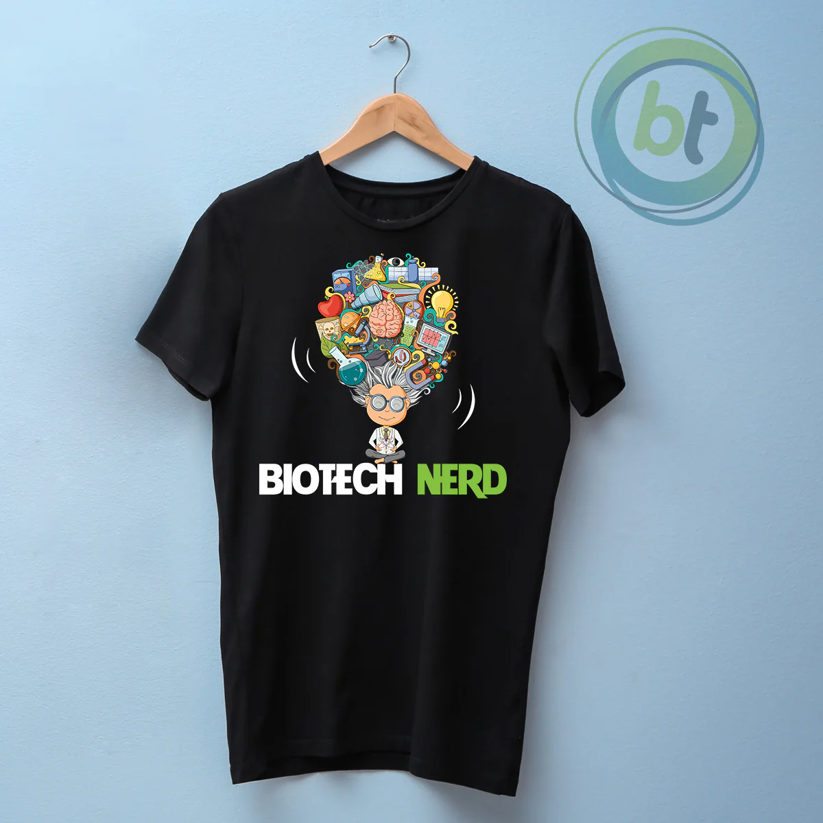 Biotech Nerd Quote Premium T-Shirts - Image 3