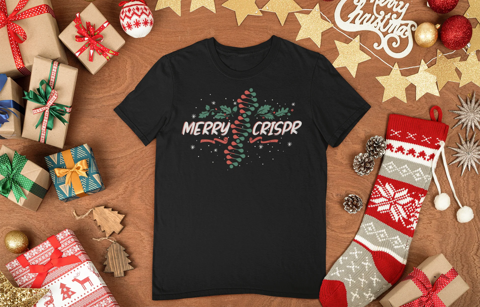MERRY CRISPR Quote Premium T-Shirts - Image 5